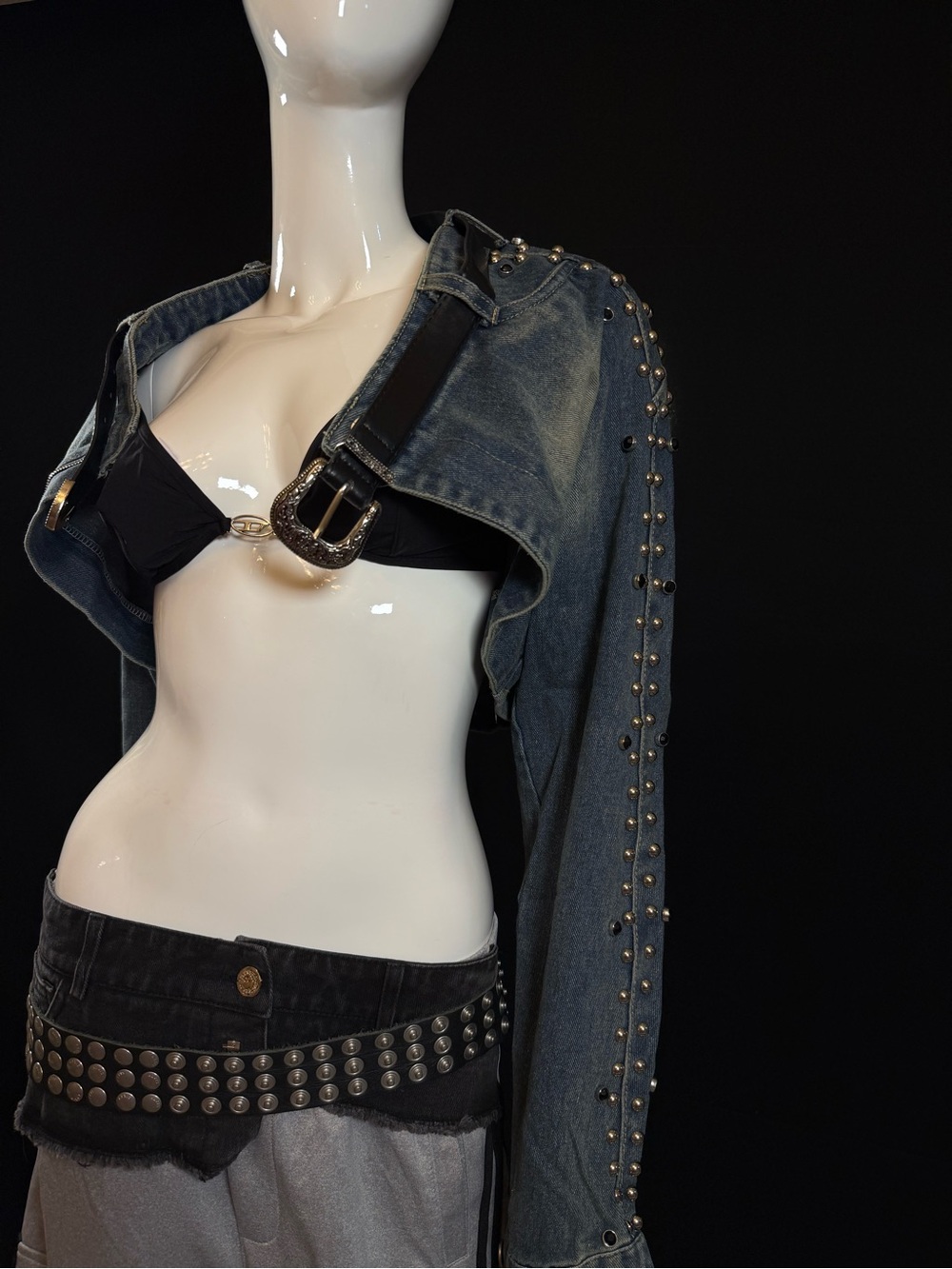 Cropped bolero jacket
